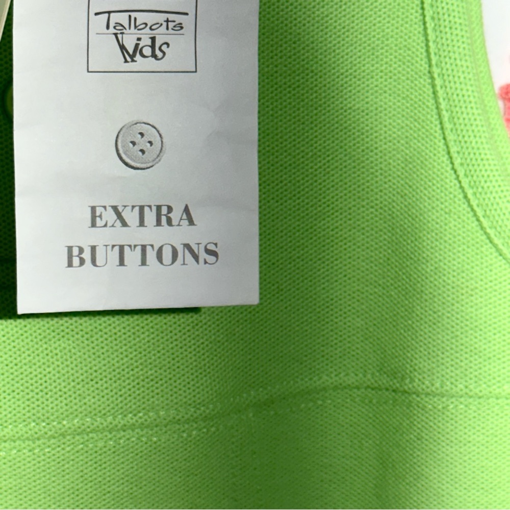 Talbots Kids NWT Green Turtle Sleeveless Jumper 6M - Picture 8 of 11